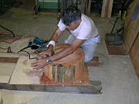 桁継ぎ手・金輪継ぎ