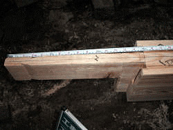 長枘・車地栓打ち