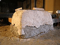 竈（かまど）修復前