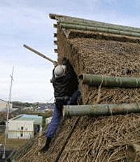 桁継ぎ手・金輪継ぎ