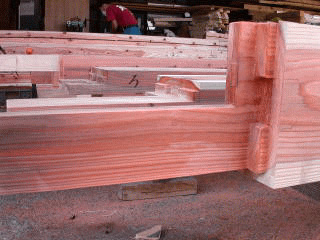 長細込み栓打ち・仕口