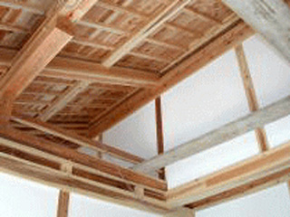 左官工事による珪藻土下地